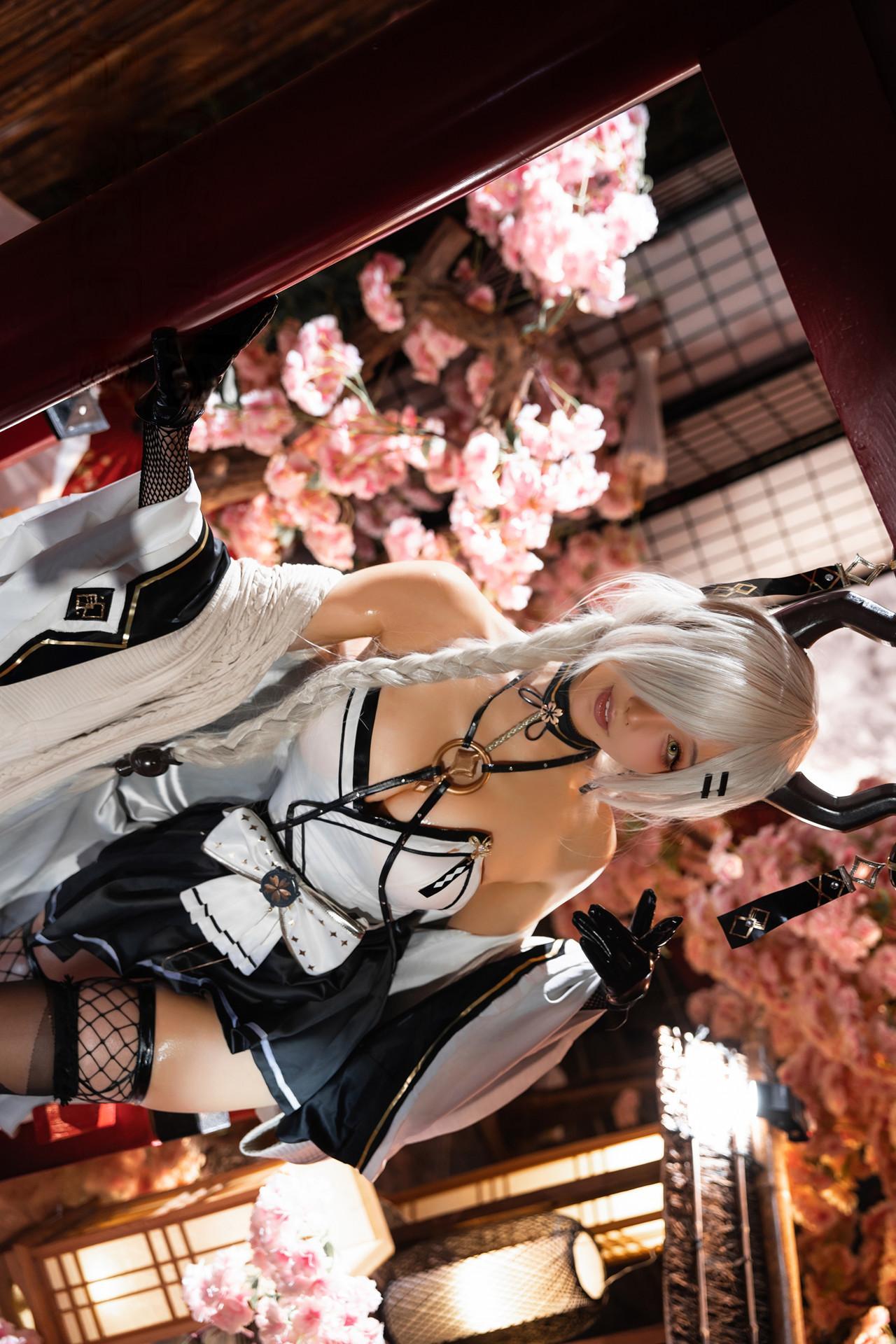 Cosplay 如月灰 碧蓝航线 尾张(19)