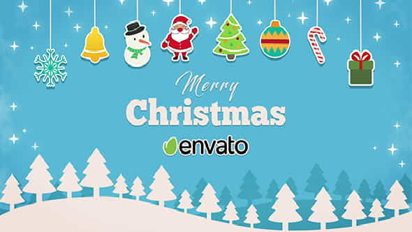 Short Christmas Intro - VideoHive 19061959