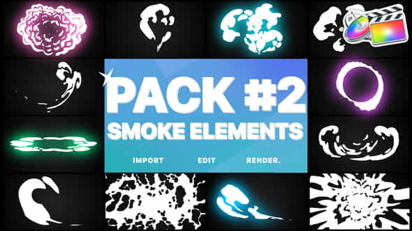 Smoke Elements Pack 02 | - VideoHive 25550182