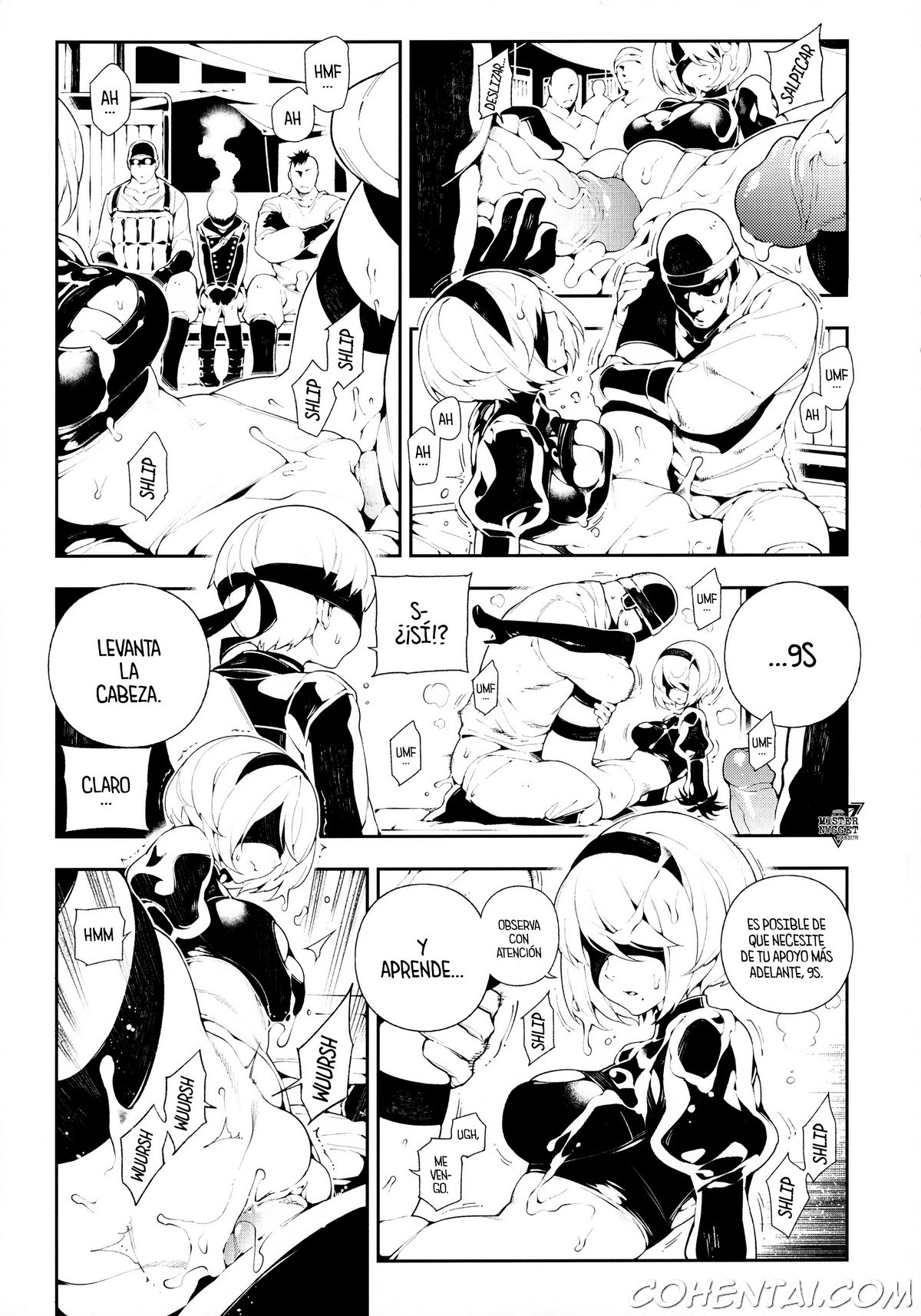 NieR:2BR18 (NieR:Automata) xxx comics manga porno doujin hentai español sexo 