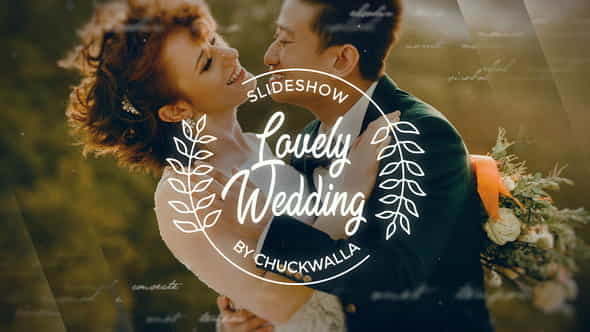Lovely Wedding Slideshow - VideoHive 37738826