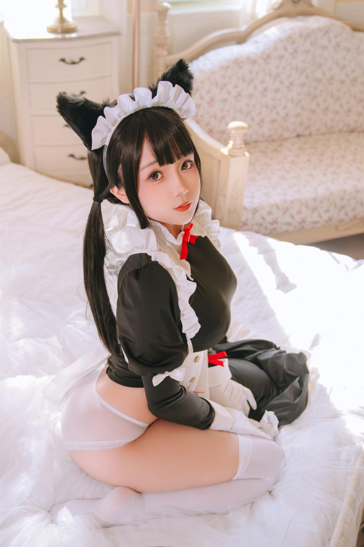 Cosplay Rinaijiao日奈娇 猫娘女仆 Set.01(14)