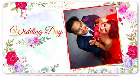 Wedding Roses Day - VideoHive 38683219