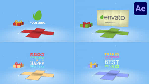 Animated Gift Box After Effects - VideoHive 49645447
