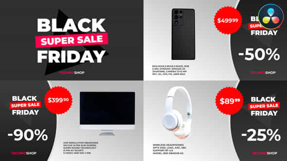 Black Friday Sale - VideoHive 43898979