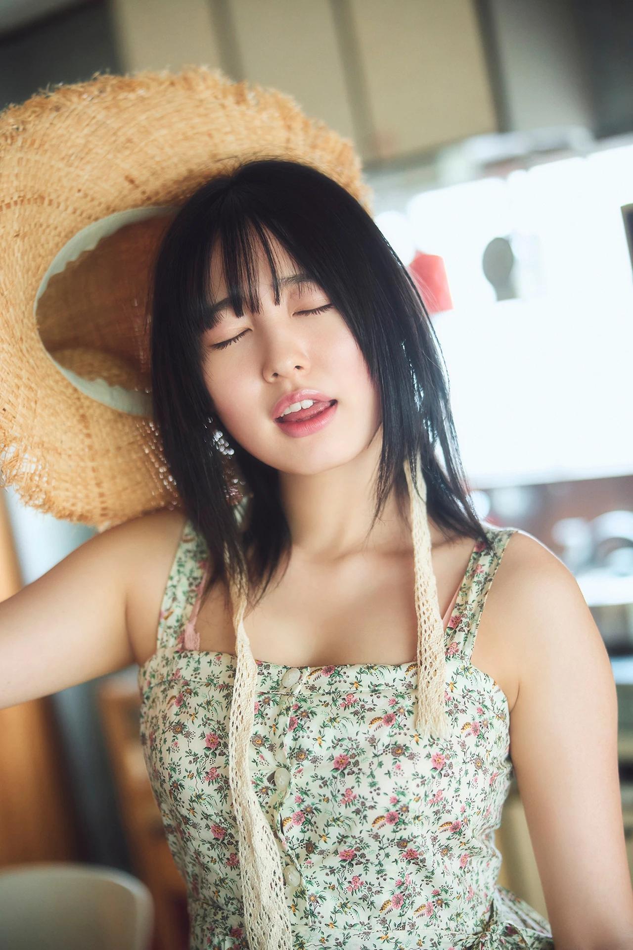Miu Shirahama 白濱美兎, 週チャンデジグラ 「夏、背伸び」 Set.01(8)