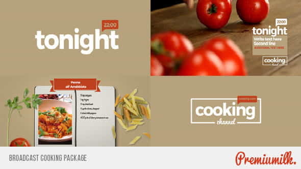 Broadcast Cooking Package - VideoHive 12858224