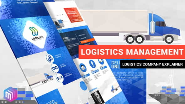 Logistics Management Explainer - VideoHive 22824718