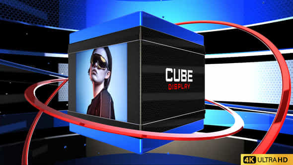 Cube Display - VideoHive 49565414