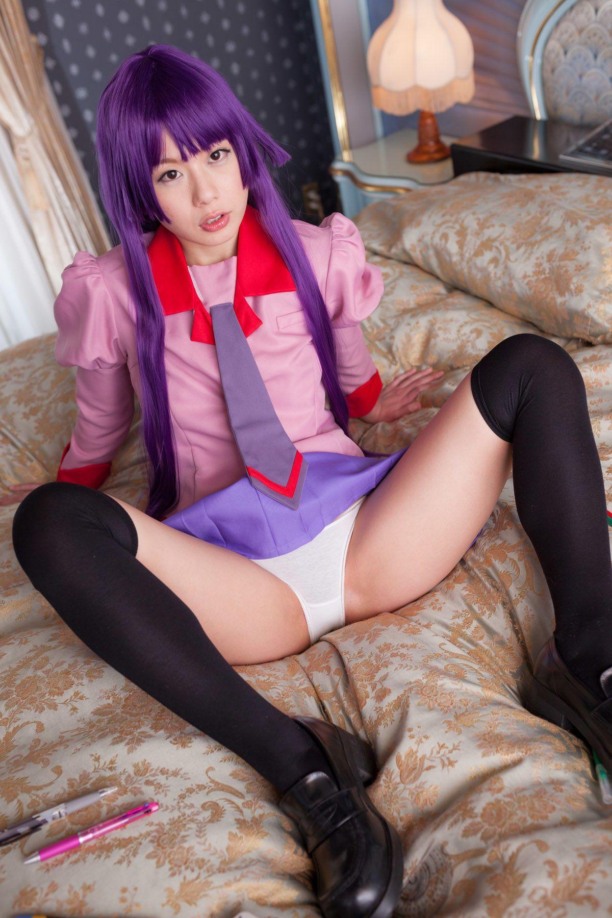 相沢恋 (相泽恋) 《Bakemonogatari(化物語)》Senjougahara Hitagi [@factory] 写真集(76)