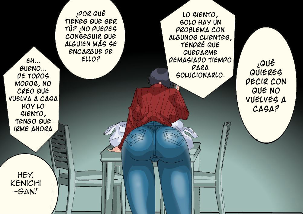 [Koubaitei] Teishu no Otouto ni Netorareta Wakazuma [Spanish]