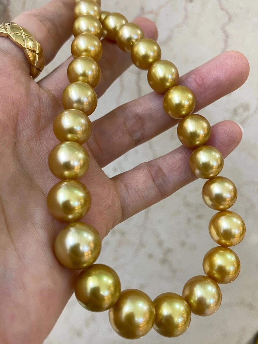 Efficient Pearl Necklace Production