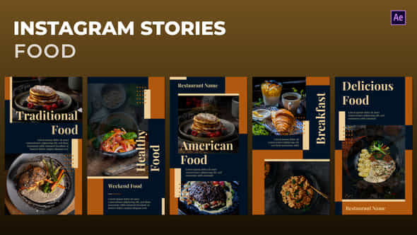 Food Instagram Stories - VideoHive 46781342