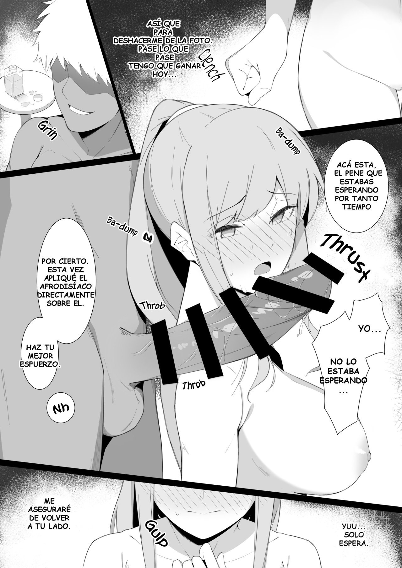 [Namahamu Sando] Sukebe ni Ochite iku [Spanish]