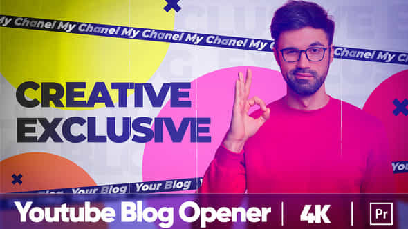 Colorful Youtube Blog - VideoHive 36834707