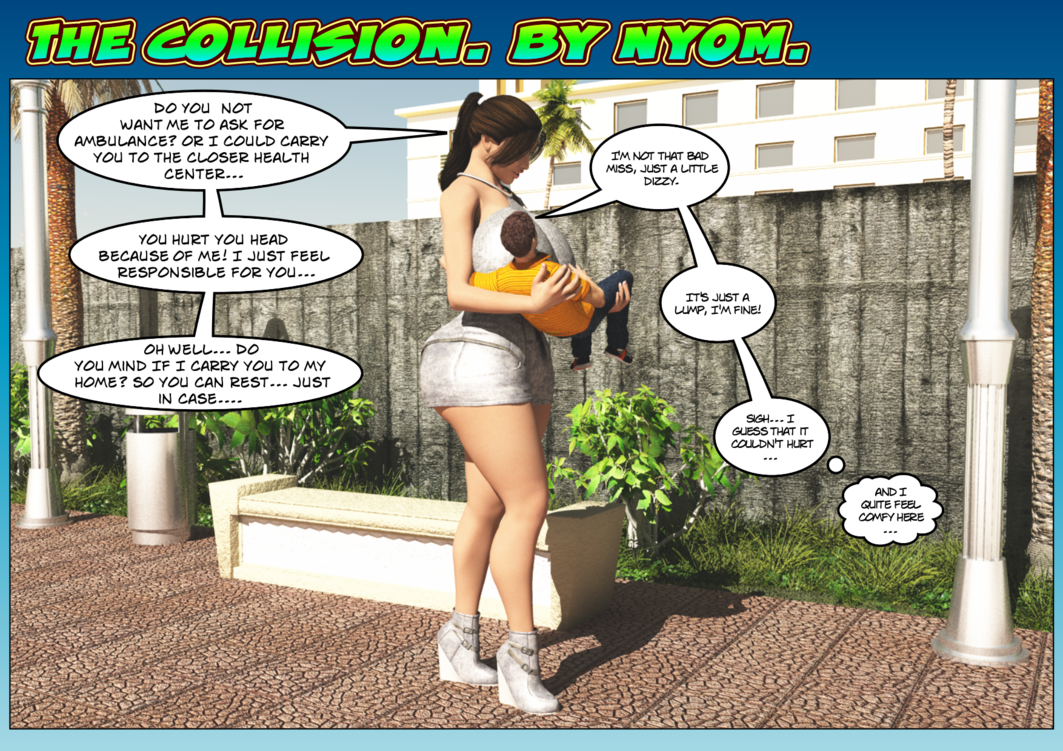 [Nyom] The Collision 3D Porn Comic