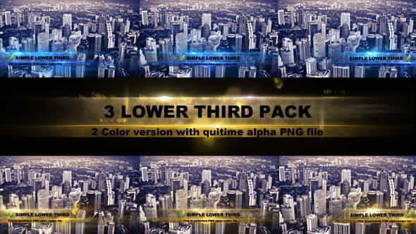 Lower Third Pack - VideoHive 8586481