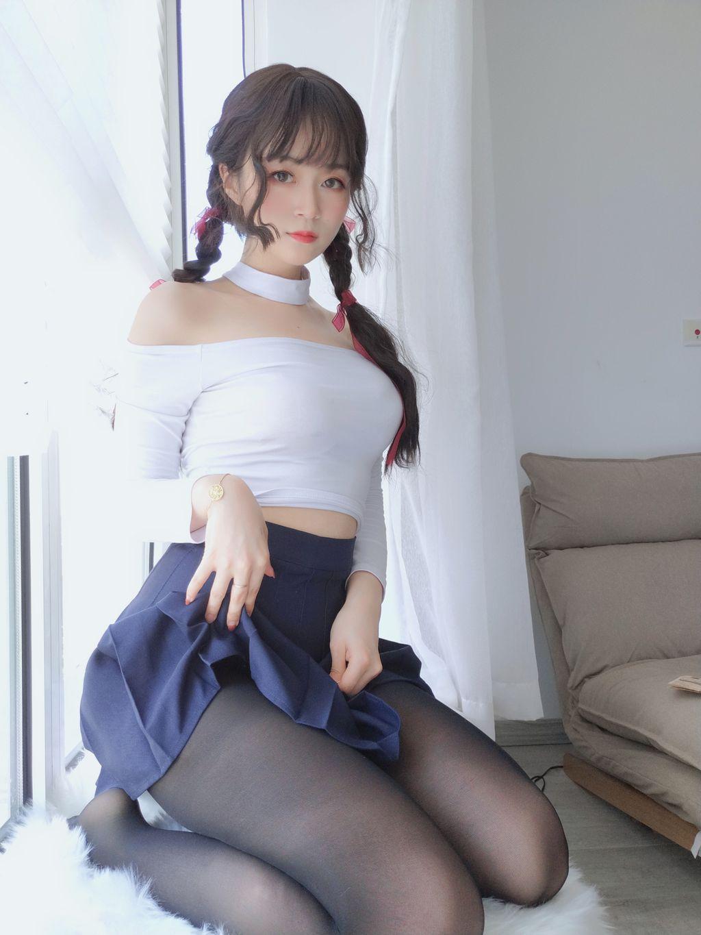 Coser @ 白银 81: 邻家 大 姐姐 的 黑丝 (45 photos)(43)