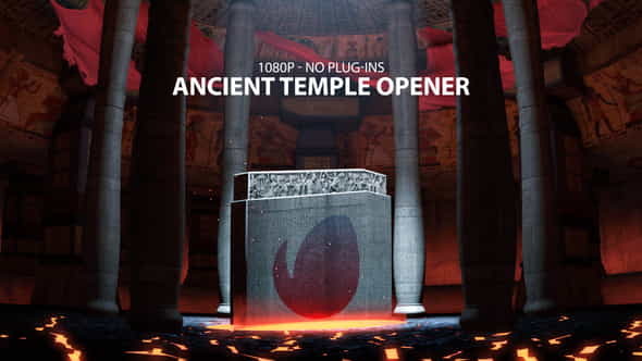 Ancient Fiery Temple Opener - VideoHive 24271191