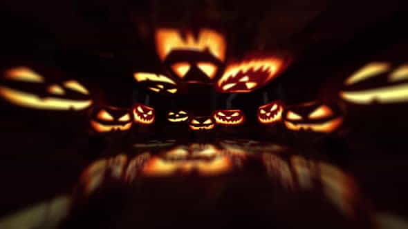 Halloween Pumpkins - VideoHive 32950649