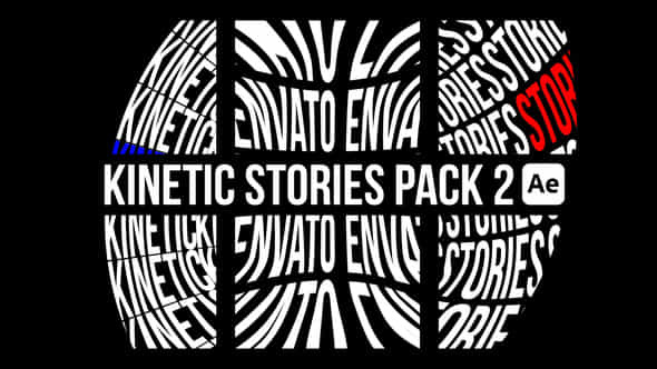 Kinetic Stories Pack 2 - VideoHive 51626233