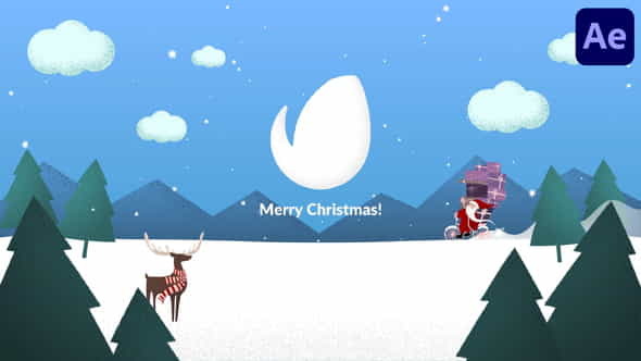 Christmas Logo for After Effects - VideoHive 35163145