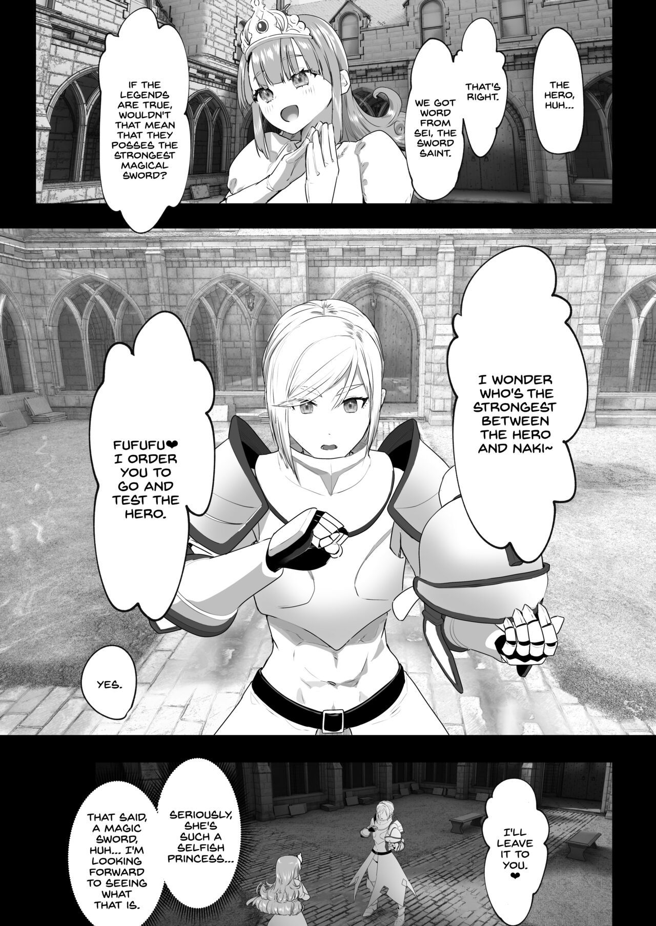 [Raise wa Futanari Bishoujo (orion)] That Time I Was Reborn as a FUTANARI Heroine in Another World 3 [English] [head empty] [Digital]