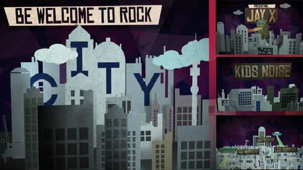 Rock City Band Promo - VideoHive 9847691