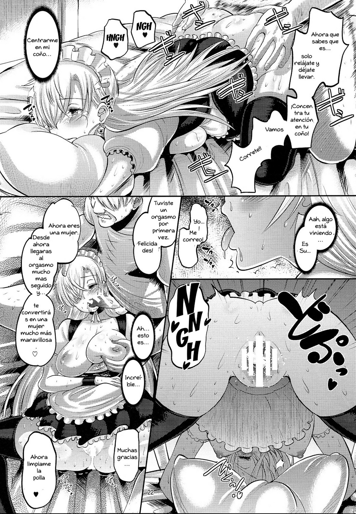 Damasare Oujo Elizabeth (Nanatsu no Taizai) xxx comics manga porno doujin hentai español sexo 