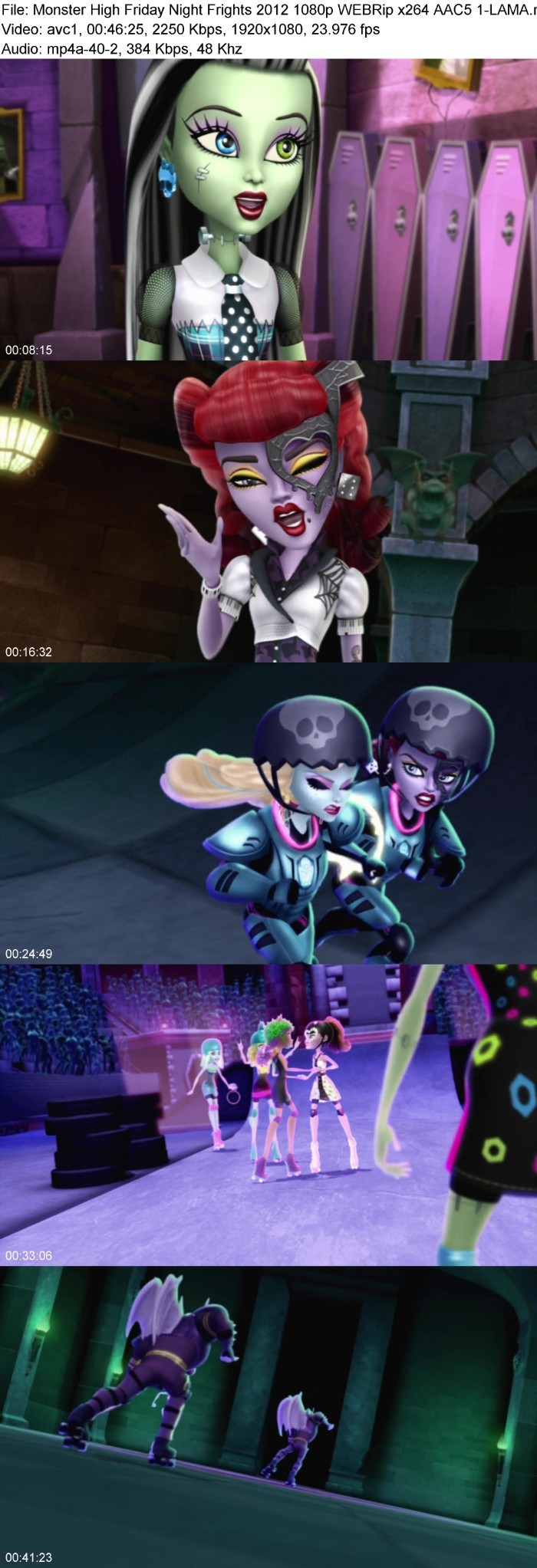 Monster High Friday Night Frights (2012) 1080p WEBRip 5 1-LAMA TVJkQB6r_o