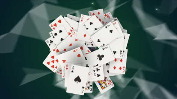 Playing Cards Logo - VideoHive 31914367