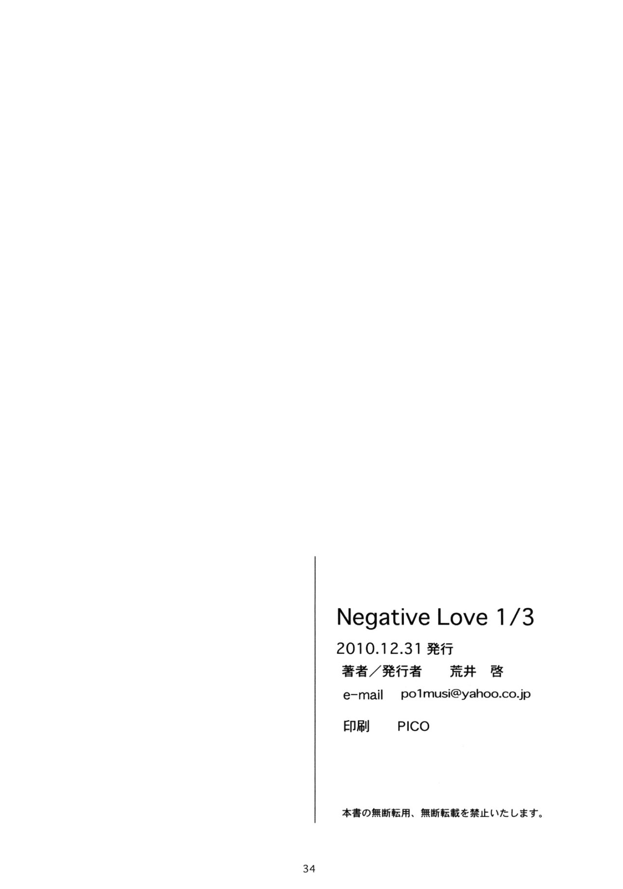 Negative Love 1 - 32