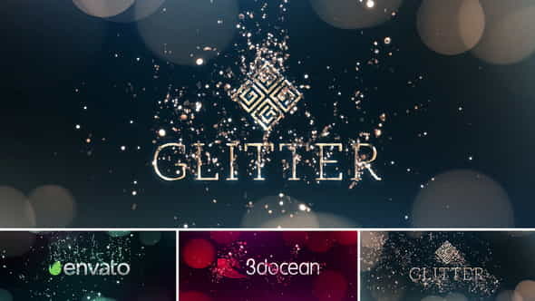 Glitter Particles | Logo Reveal - VideoHive 16828680