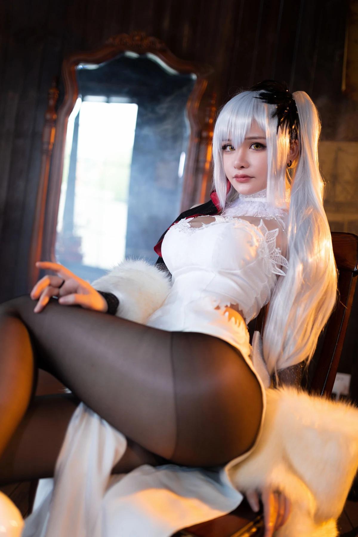 Cosplay 前羽_rr – 碧蓝航线 德雷克(38)