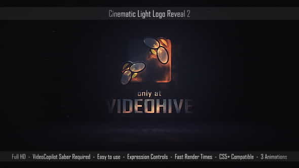 Cinematic Light Logo Reveal 2 - VideoHive 17599359