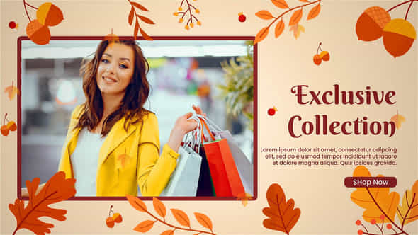 Autumn Fashion Sale - VideoHive 39610893