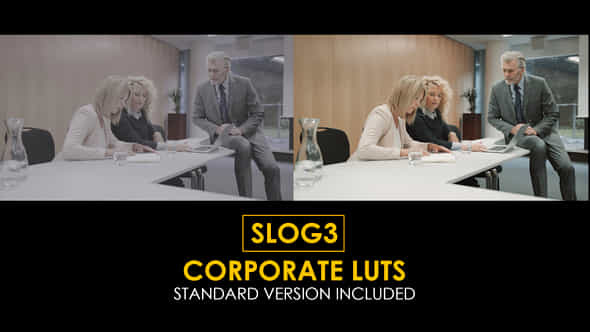 Slog3 Corporate And Standard Color Luts - VideoHive 48800875