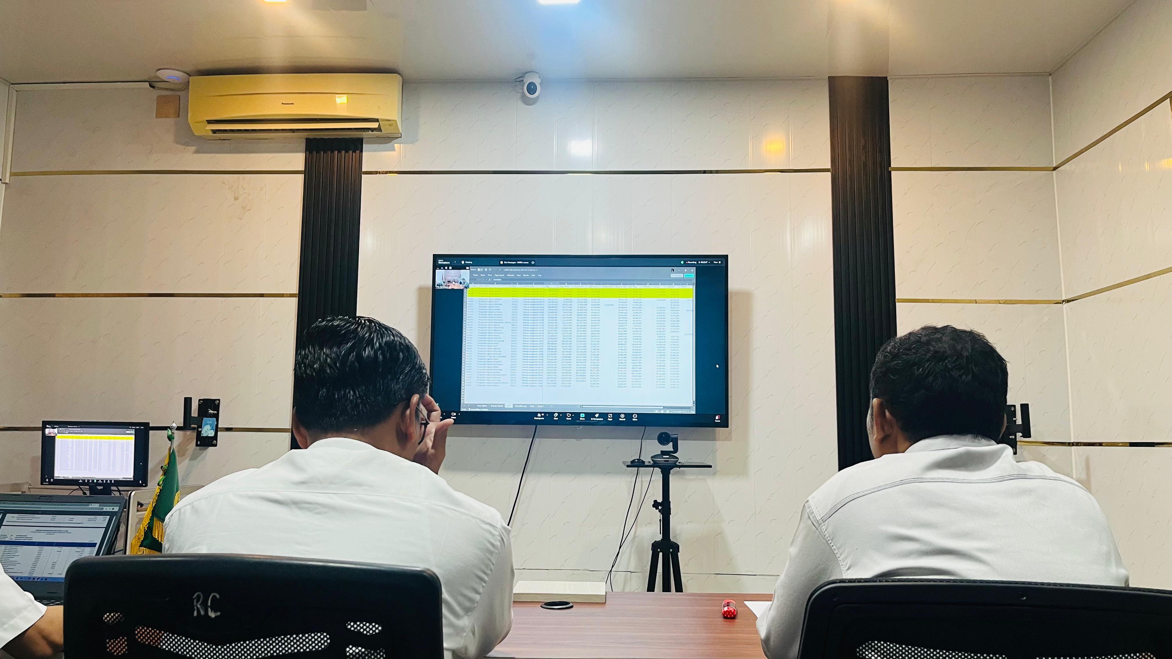 PA Surabaya Ikuti Kegiatan Evaluasi Pelaksanaan Anggaran Bersama PTA Surabaya