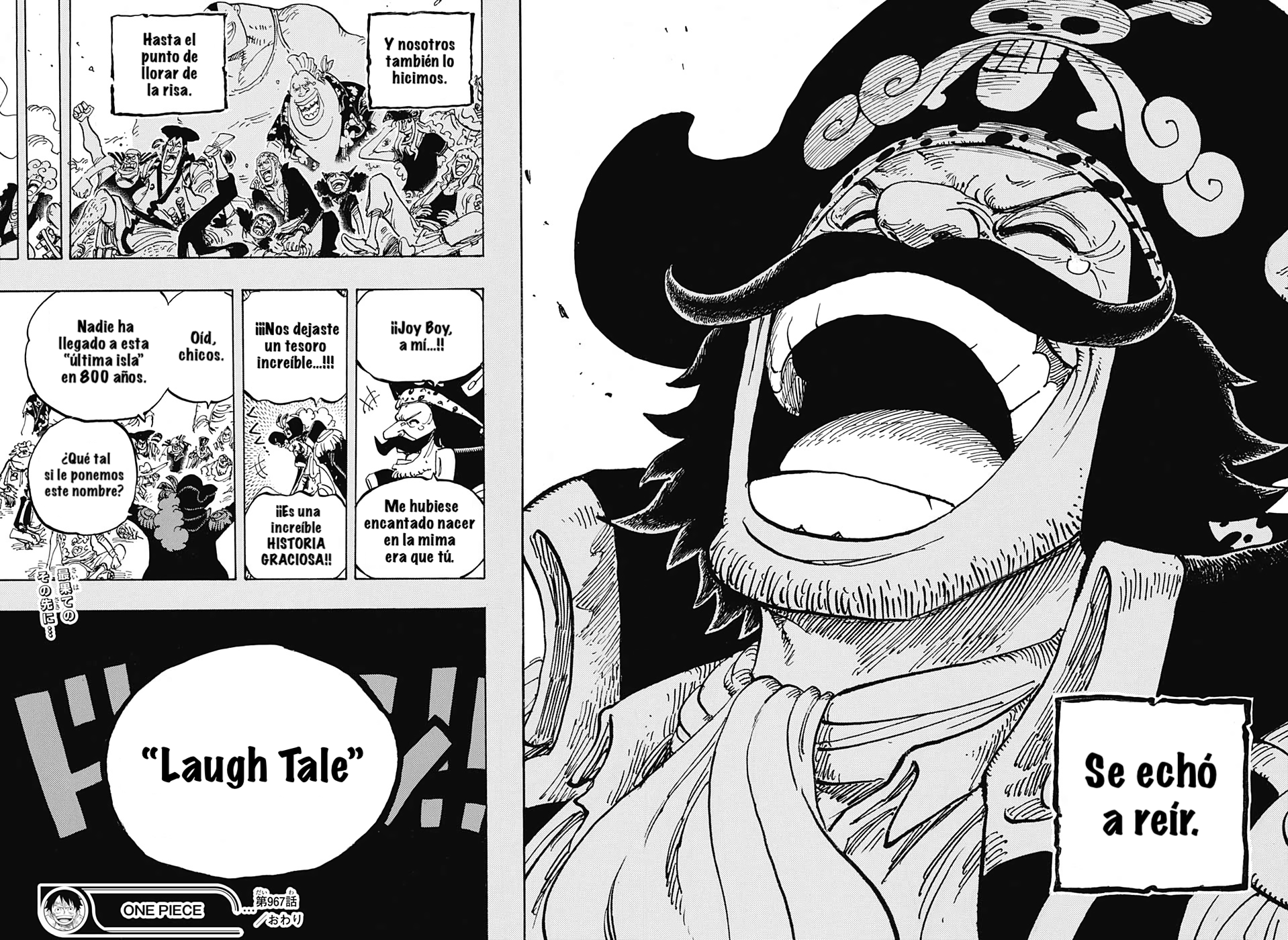 One Piece Road To Laught Tale Cronología del viaje de los Piratas de Roger (Road Poneglyph, Laugh