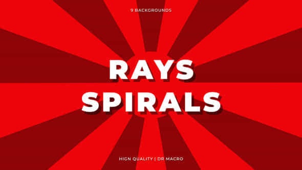 Rays Spirals Background Davinci Resolve Macro - VideoHive 50203631