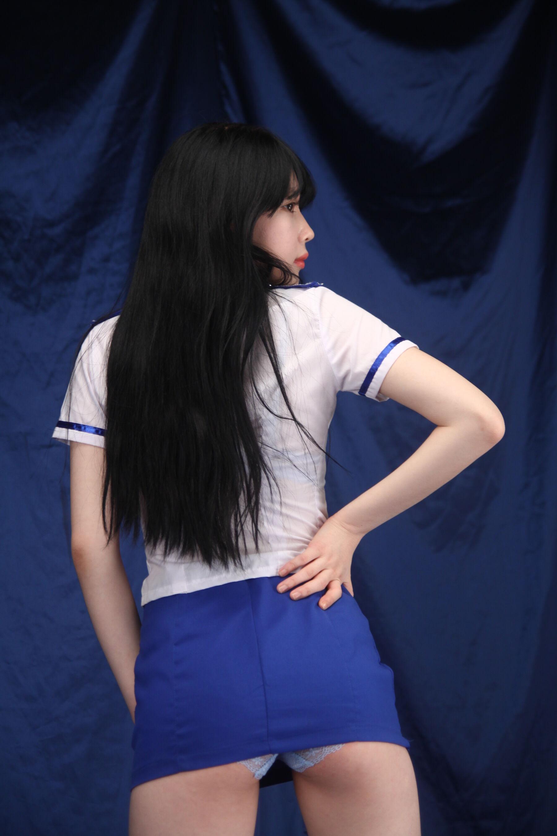 韩模人体 韩模汉娜（한나）人体私拍套图(55)