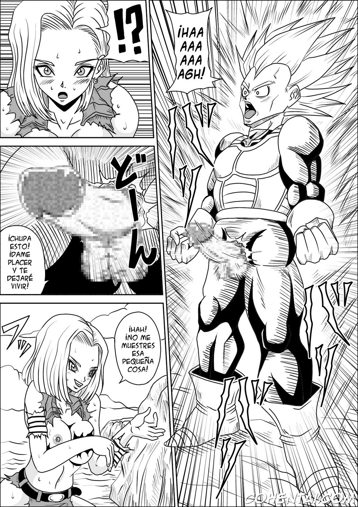 Full Bokko 18-gou! (Dragon Ball Z) xxx comics manga porno doujin hentai español sexo 