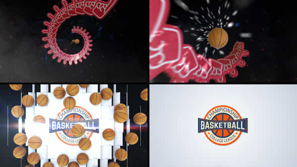 Basketball Logo Reveal - VideoHive 42467132