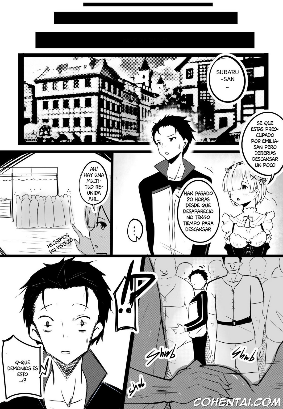 B-Trayal 14 (Re:Zero kara Hajimeru Isekai Seikatsu) xxx comics manga porno doujin hentai español sexo 