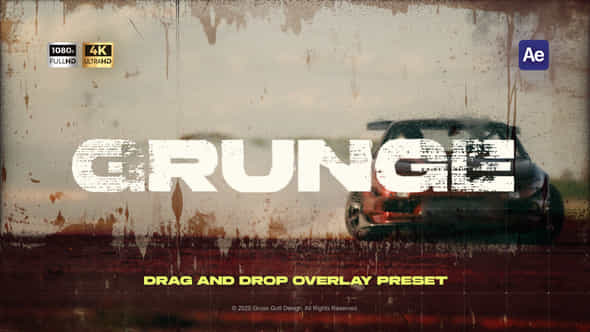 Grunge Overlay - VideoHive 59087212