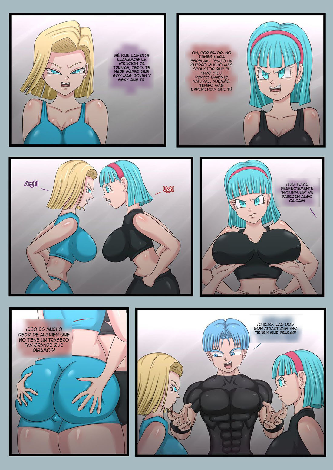[Magnificent Sexy Gals] The Milf's Contest (Dragon Ball Z) [Spanish]