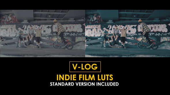 Vlog Indie Film And Standard Luts - VideoHive 51363725