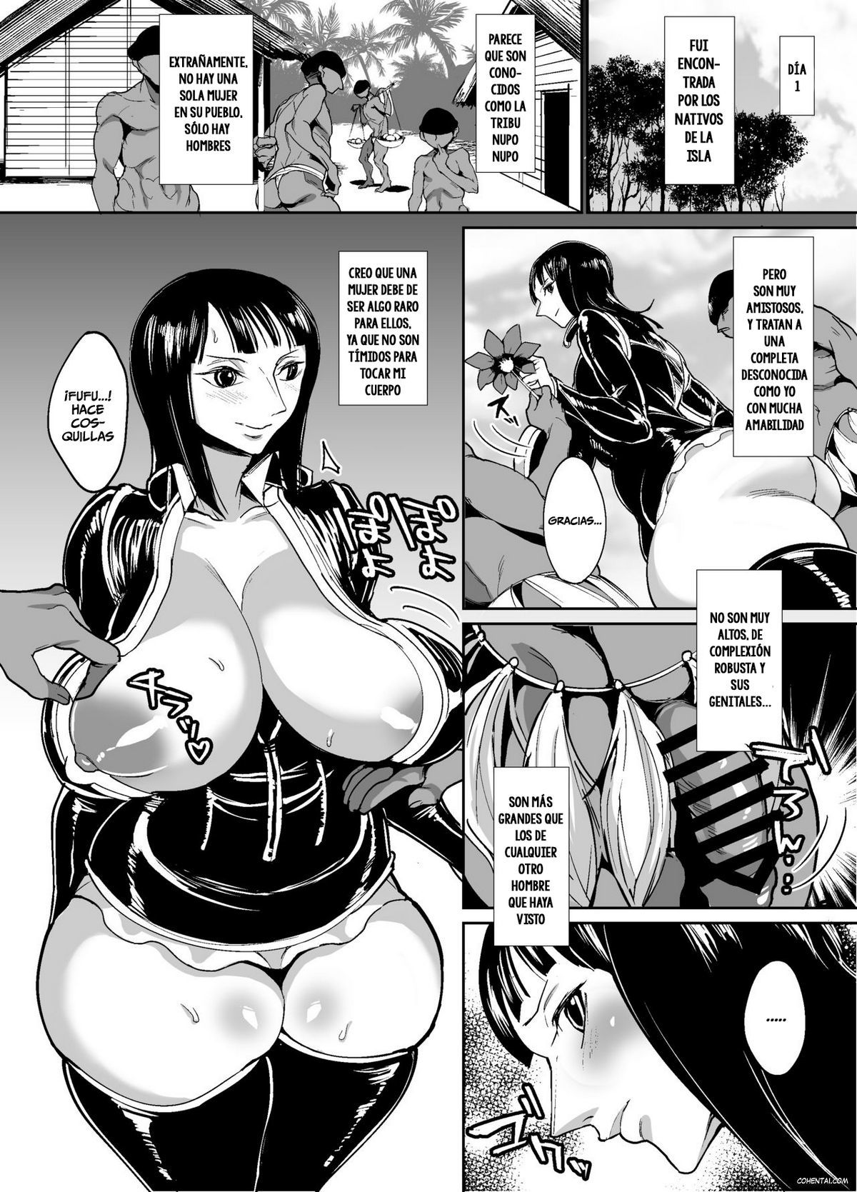 Nico Robin no Ibunka Kouyuuroku (One Piece) xxx comics manga porno doujin hentai español sexo 