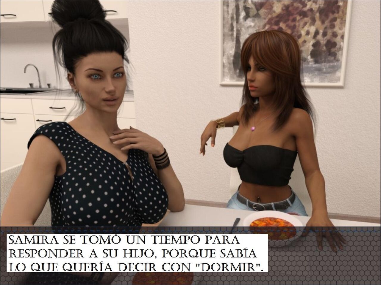 [lewdlab] Mother, burning desire #3 [Spanish] [Mexicano AnonimoPoringa]