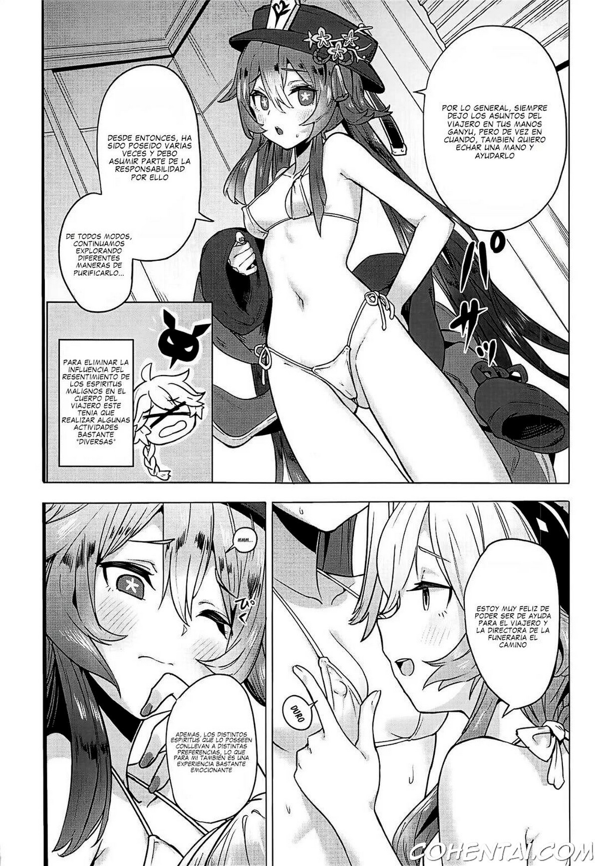 Ganyu Zangyouchuu 2 (Genshin Impact) xxx comics manga porno doujin hentai español sexo 